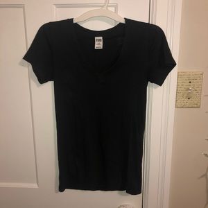 Black V-Neck T-Shirt